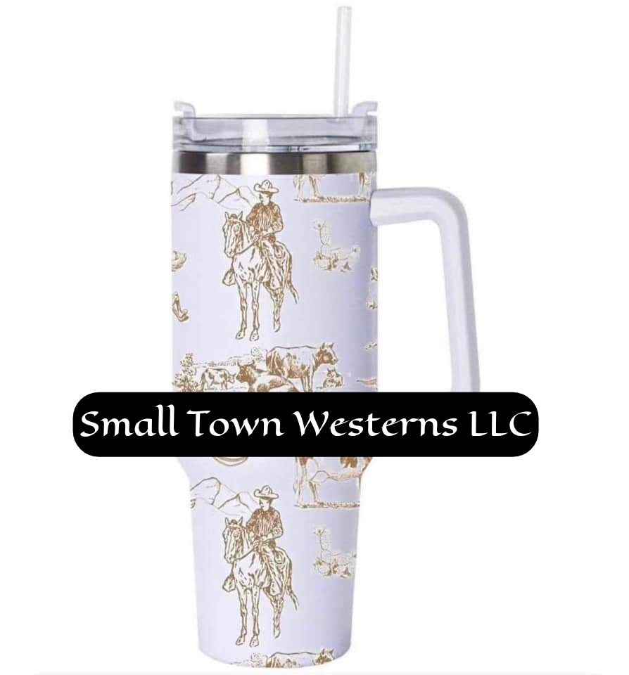 Howdy Western Tumbler 40 Oz