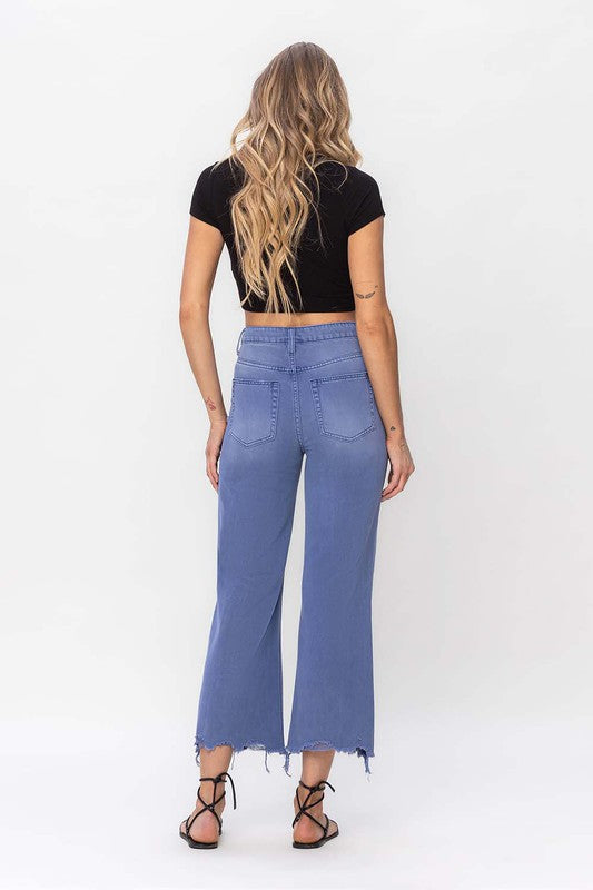 Indigo Skies Cropped Jeans