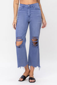 Indigo Skies Cropped Jeans