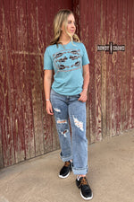 Load image into Gallery viewer, Cowgirl Spurs Tee
