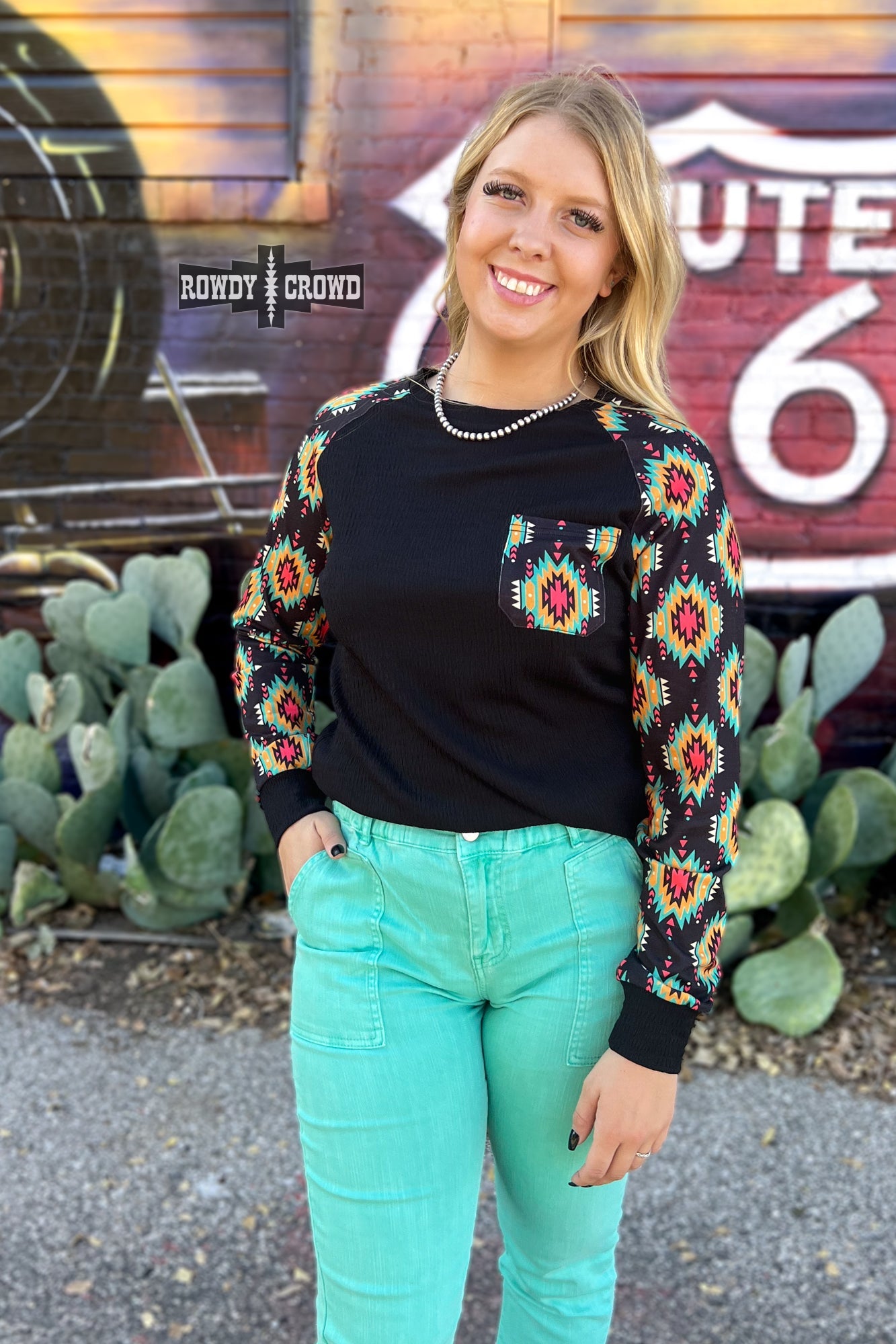 Wild Aztec Long Sleeve