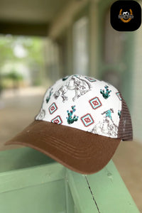 Bronc Desert Baseball Cap