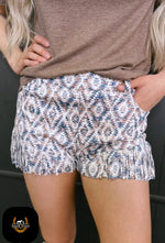 Load image into Gallery viewer, Country Rustic Aztec Shorts
