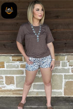 Load image into Gallery viewer, Country Rustic Aztec Shorts
