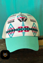 Load image into Gallery viewer, Turquoise Mountain Baseball Cap
