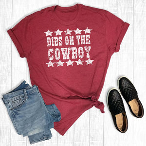 Dibs On the Cowboy Tee